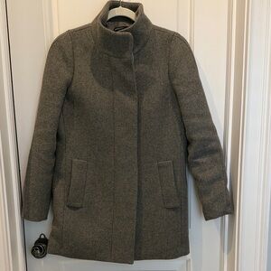 J. Crew Charcoal Pea Coat